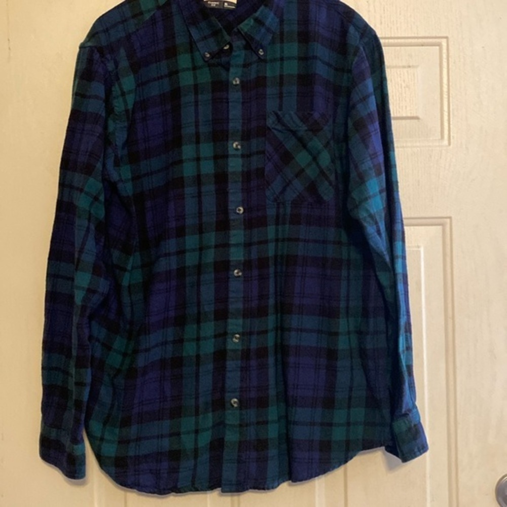 Magellan‎ Outdoors Classic Fit Plaid Flannel Shirt